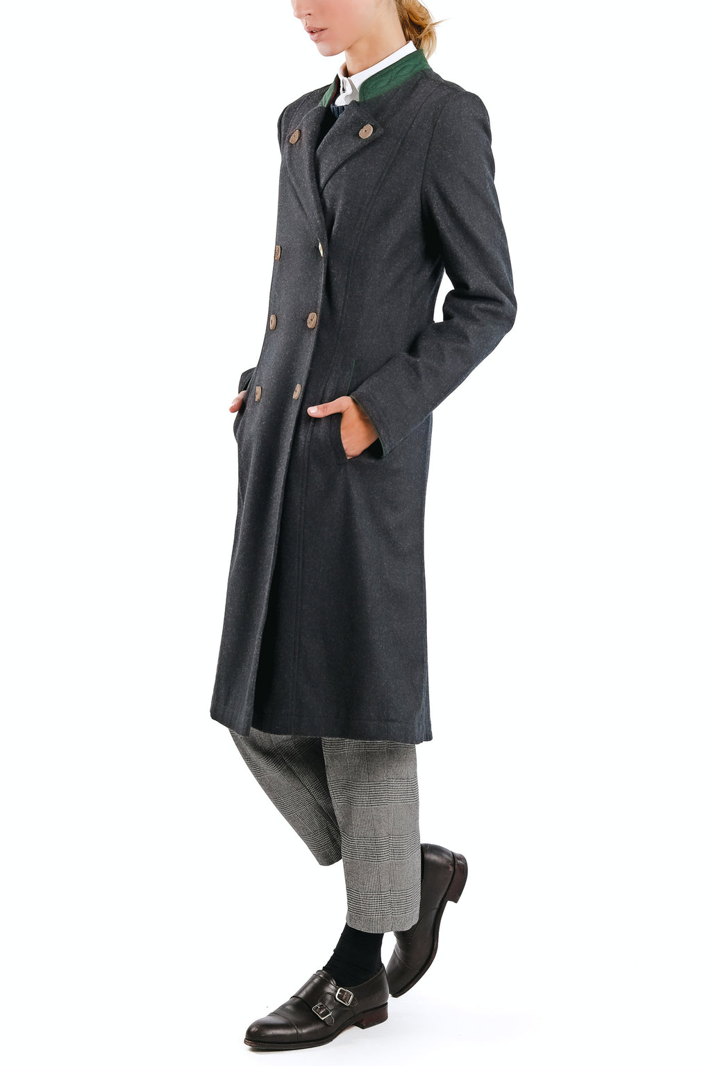 ATON エイトン／AIR DOUBLE MELTON LODEN COAT ATON(エイトン) AIR DOUBLE MELTON LODEN COAT メルトンコート6682635