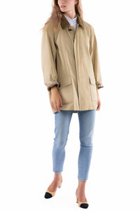 Barn-Jacket aus Outdoor-Baumwolle mit Babykord