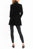 Long blazer from black velvet