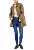 Outdoor-Jacket made of outdoor loden in ochre and earthy tones